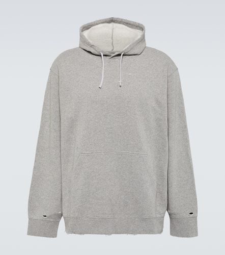 Distressed cotton jersey hoodie - Givenchy - Modalova