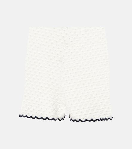 Halliday pointelle scalloped high-rise shorts - Zimmermann - Modalova