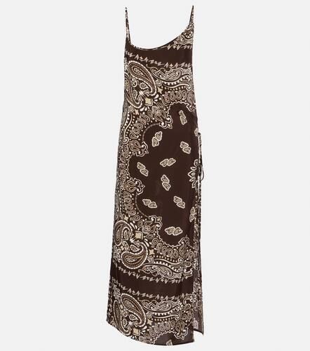Bedrucktes Midikleid Bandana aus Musselin - The Attico - Modalova