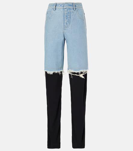 Deconstructed wide-leg jeans - Christopher Esber - Modalova