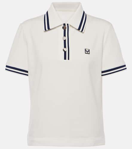 Cotton-blend piquÃ© polo shirt - Tory Sport - Modalova