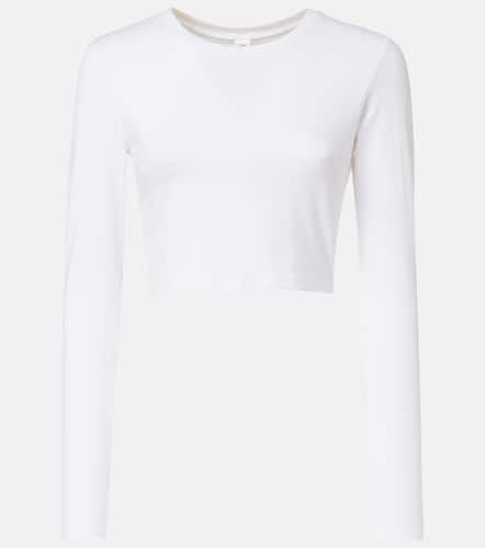 Alosoft Finesse jersey crop top - Alo Yoga - Modalova