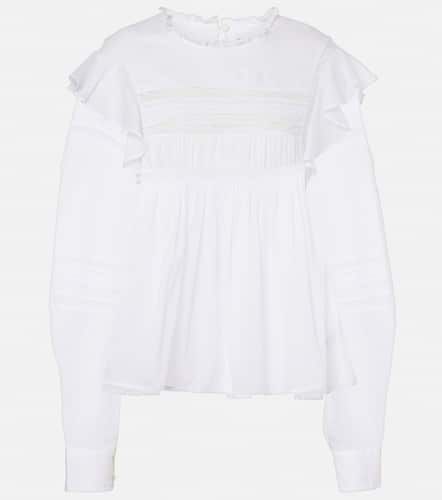 Blusa Ganael de gasa de algodón - Marant Etoile - Modalova