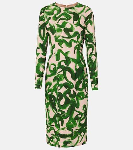 Dries Van Noten Printed midi dress - Dries Van Noten - Modalova