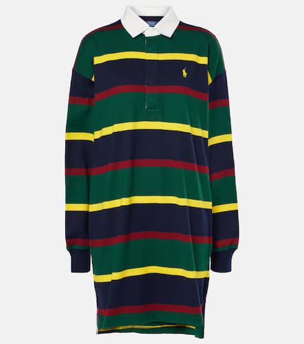 Abito stile polo in cotone a righe - Polo Ralph Lauren - Modalova