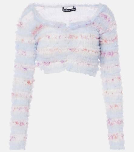 Susan Fang Ruffled cropped cardigan - Susan Fang - Modalova