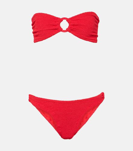 Gloria ring-detail strapless bikini - Hunza G - Modalova