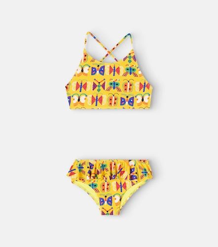 Fábula Bikini estampado con volantes - Fabula - Modalova