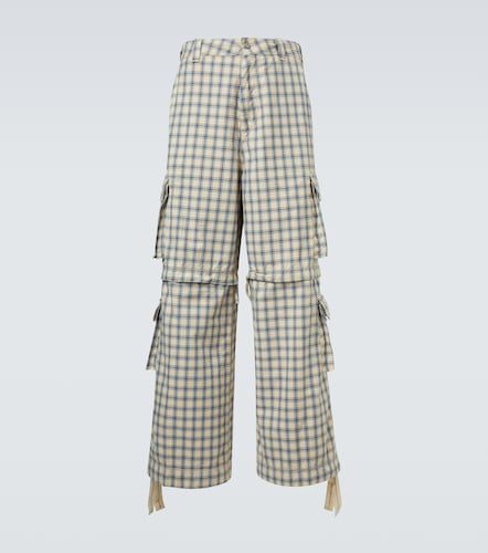 ERL Checked cotton cargo pants - ERL - Modalova