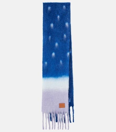 X Suna Fujita mohair-blend scarf - Loewe - Modalova