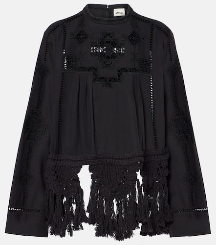 Severine open-knit macramÃ© cotton blouse - Isabel Marant - Modalova