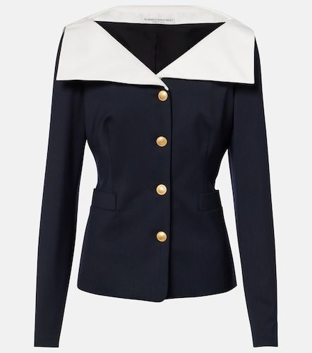 Alessandra Rich Wool-blend jacket - Alessandra Rich - Modalova