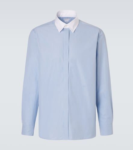 Camicia in popeline di cotone - Bottega Veneta - Modalova