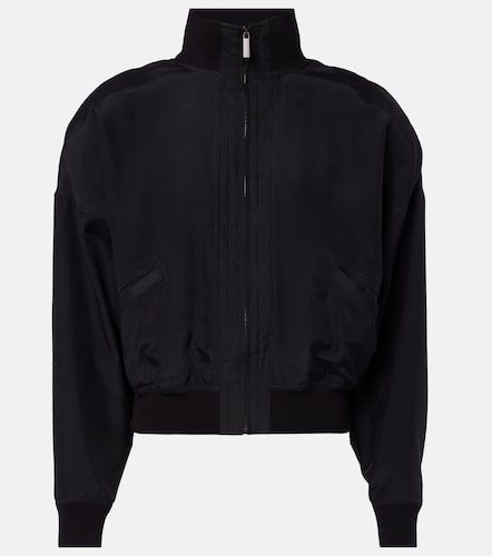 Gucci Chaqueta de popelín de seda - Gucci - Modalova