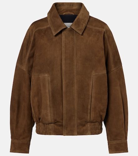 Giacca blouson Dalma in suede - Nour Hammour - Modalova