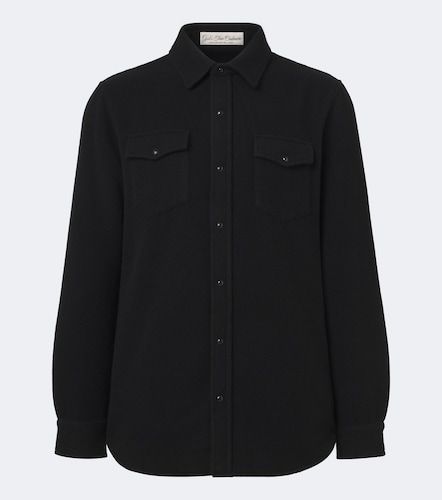 Camicia in cashmere con spinelli - God's True Cashmere - Modalova