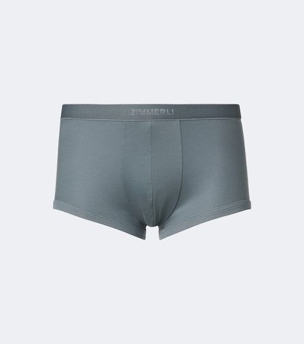 Boxers de jersey de algodón - Zimmerli - Modalova