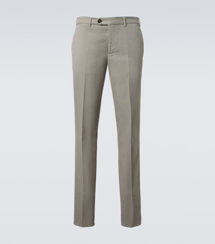 Pantaloni slim in cotone - Brunello Cucinelli - Modalova