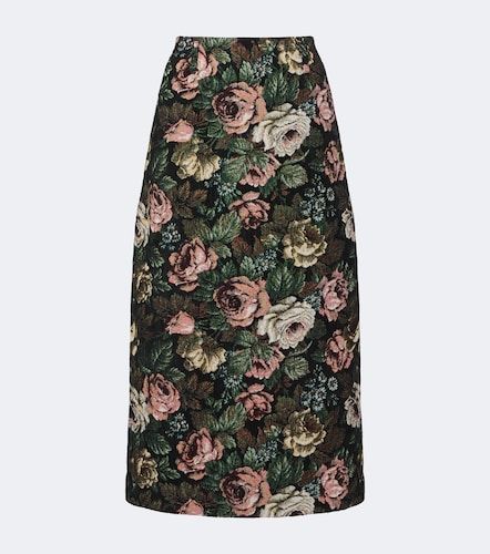 Midirock aus Jacquard - Dries Van Noten - Modalova