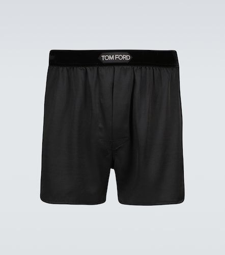 Tom Ford Boxer in misto seta - Tom Ford - Modalova