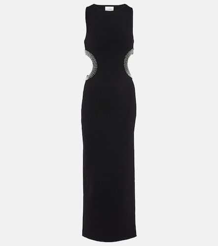 Abito lungo Mirrored Luna con cut-out - Galvan - Modalova