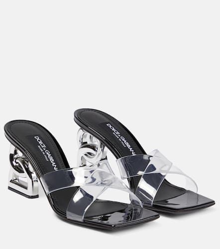 Ruched Kiera leather sandals - Dolce&Gabbana - Modalova