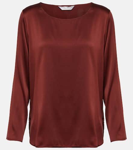 Leisure Moldava stretch-silk top - Max Mara - Modalova