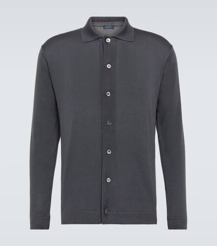 Thom Sweeney Wool Henley shirt - Thom Sweeney - Modalova