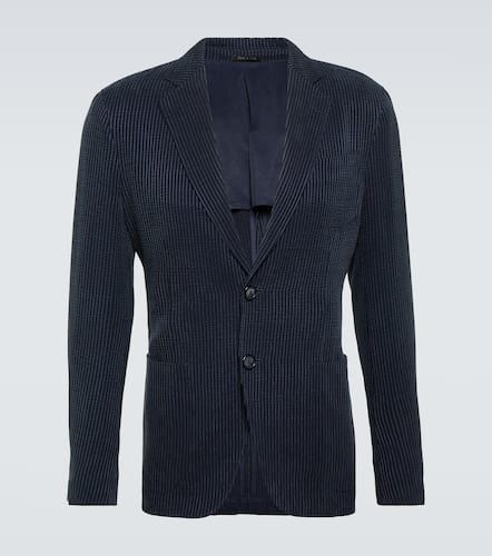 Chaqueta con raya diplomática - Giorgio Armani - Modalova