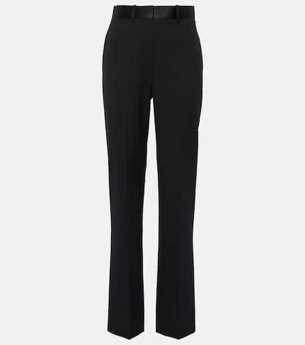 High-Rise-Hose aus einem Wollgemisch - Victoria Beckham - Modalova