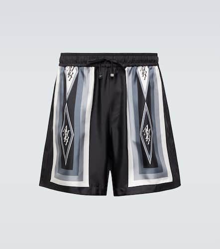 Amiri Shorts Diamond de seda - Amiri - Modalova