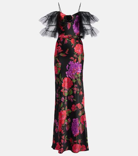 Rodarte Tiered silk tulle gown - Rodarte - Modalova