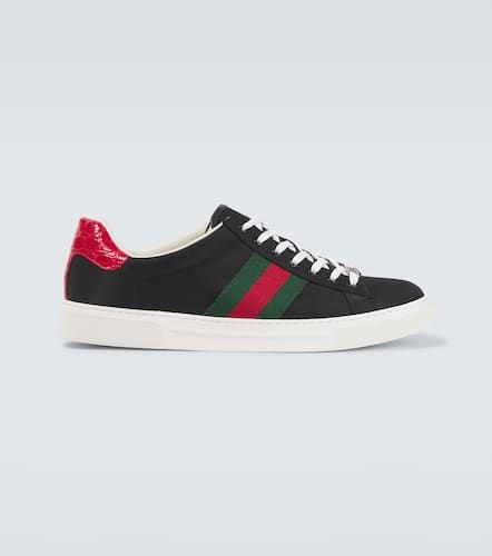 Gucci Leather-trimmed sneakers - Gucci - Modalova