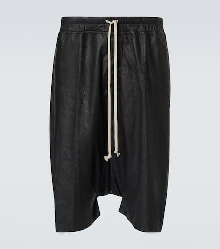 Rick Owens Shorts in pelle - Rick Owens - Modalova