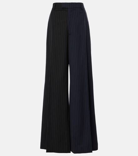 Pinstripe wool wide-leg pants - Vetements - Modalova