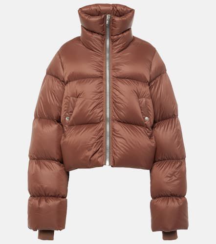 Turtle oversized cropped down jacket - Rick Owens - Modalova