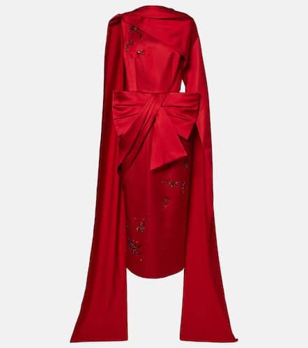 Erdem Verzierte Robe aus Satin - Erdem - Modalova