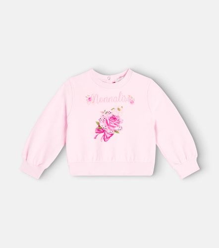 Bebé - Jersey en mezcla de algodón estampado - Monnalisa - Modalova