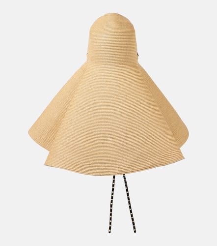 AlaÃ¯a Capeline straw cloche hat - Alaia - Modalova