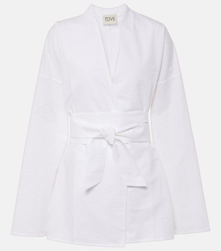 Top envolvente Arya de algodón - Tove - Modalova