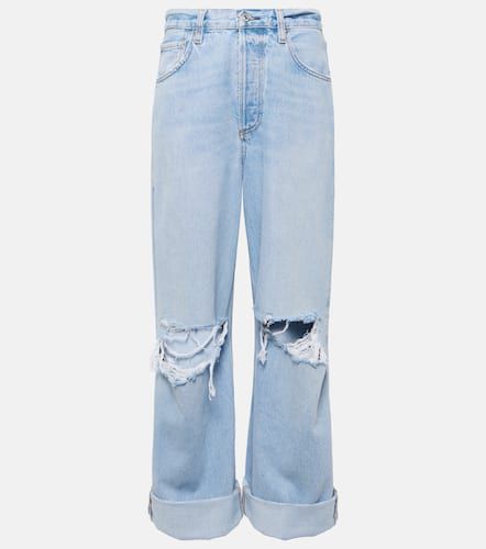 Distressed Mid-Rise Wide-Leg Jeans Ayla - Citizens of Humanity - Modalova