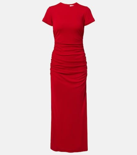 Abito midi con ruches - Carolina Herrera - Modalova