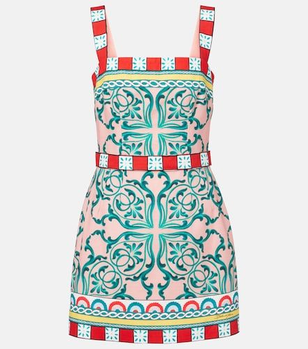 Abito corto Taormina in misto cotone - Dolce&Gabbana - Modalova