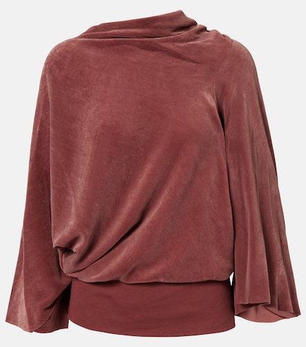 Top de charmeuse drapeado - Rick Owens - Modalova