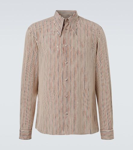 Valentino Camicia in seta a righe - Valentino - Modalova
