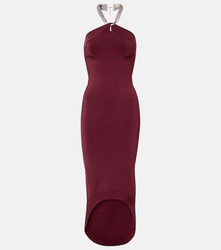 Abito midi con scollo all’americana - Galvan - Modalova