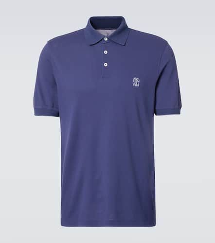 Cotton polo shirt - Brunello Cucinelli - Modalova