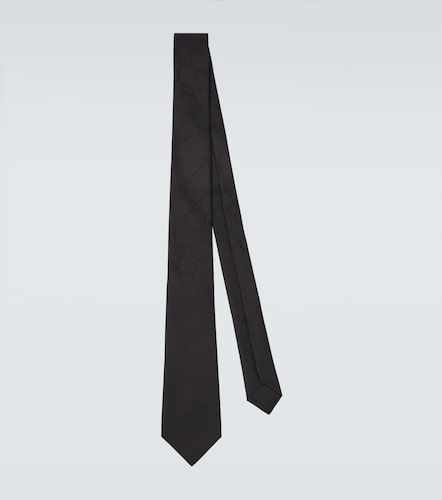 Gucci Cravatta in cotone e seta - Gucci - Modalova
