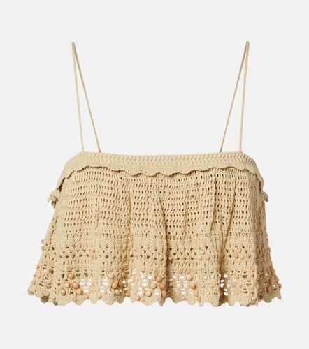 Top Oraviel in crochet con perline - Isabel Marant - Modalova