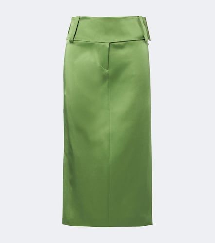 Sportmax Falda midi de satén - Sportmax - Modalova